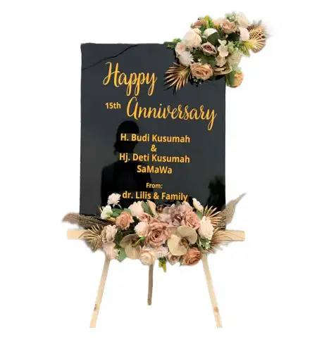 Papan Bunga Akrilik Betahwalang